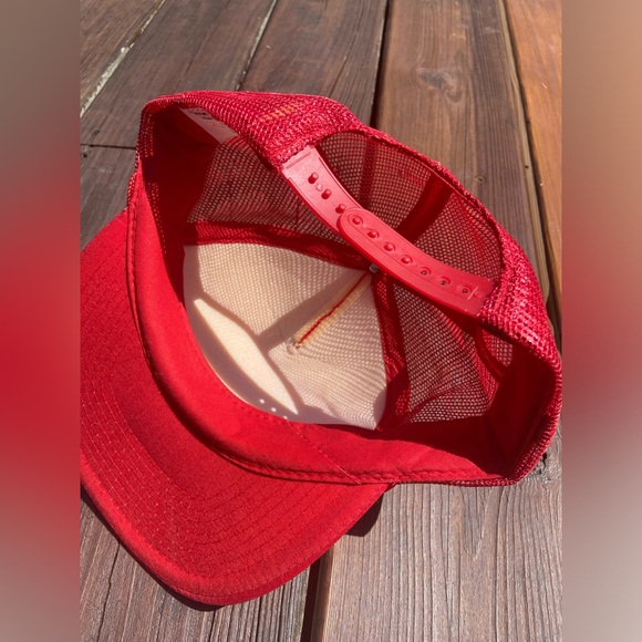 Vintage Goodwrench Racing Red Trucker Hat - Picture 2 of 2